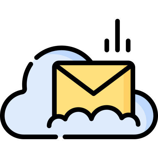 Digital inbox icon