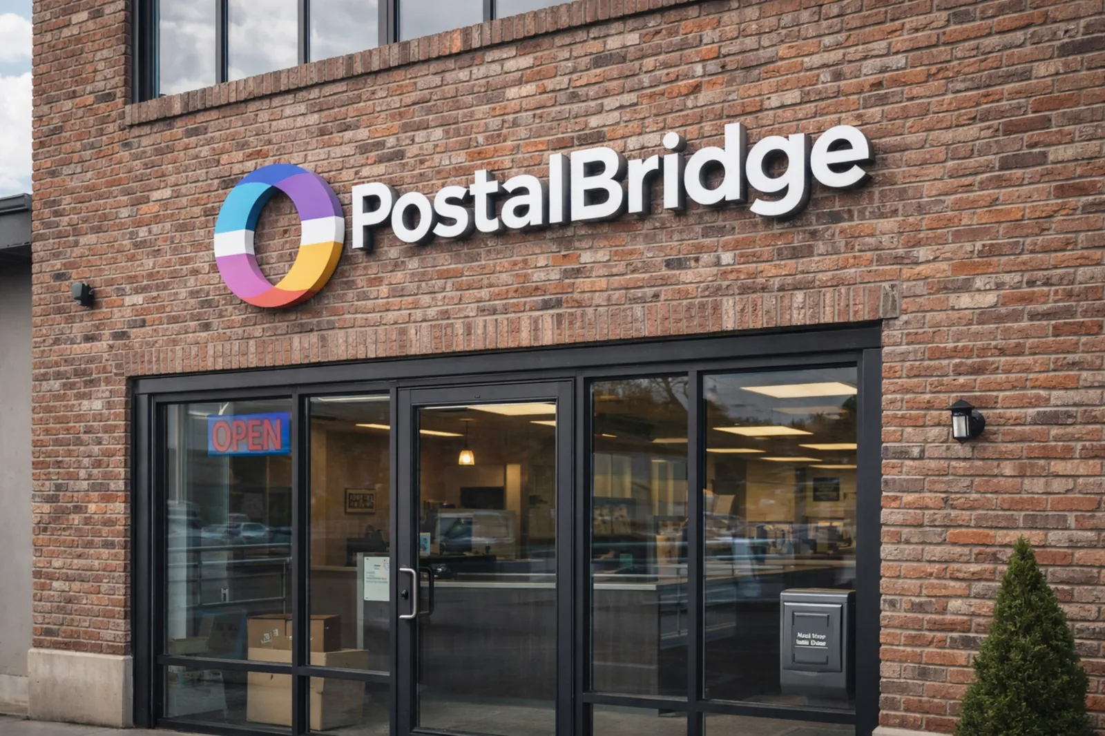 PostalBridge partner mail center exterior